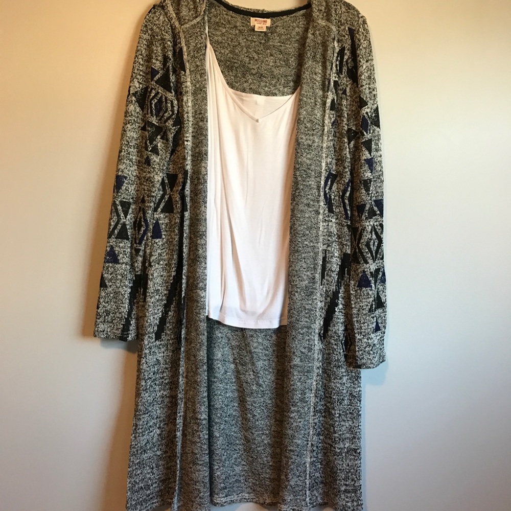 Long Hooded Cardigan